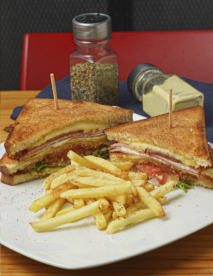 Sanduche de jamón  