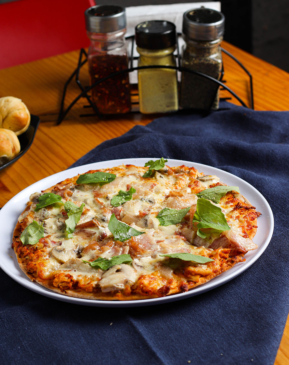 Pizzeta Carbonara